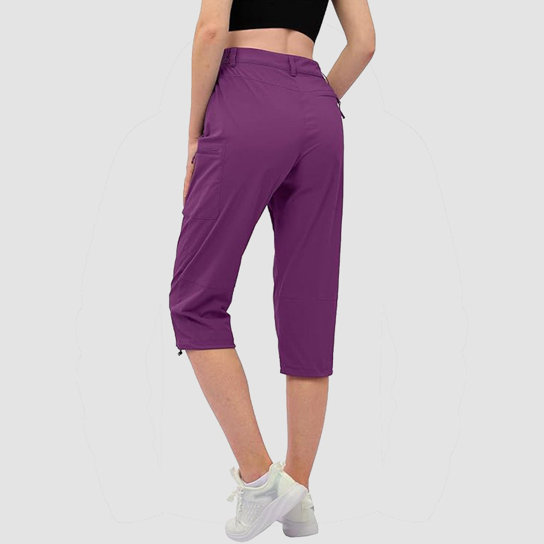 Claire l Water-Resistant Hiking Capri
