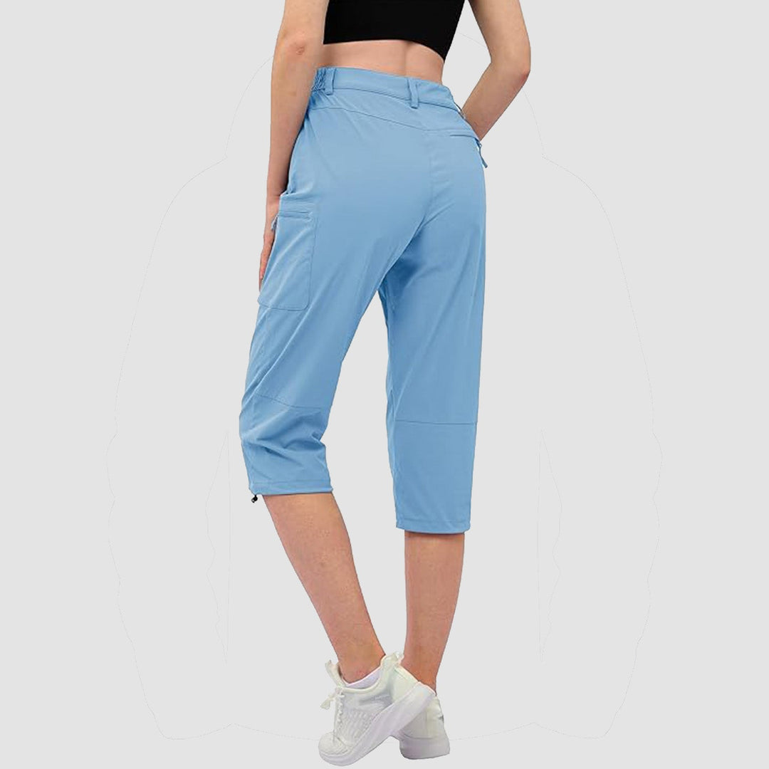 Claire l Water-Resistant Hiking Capri