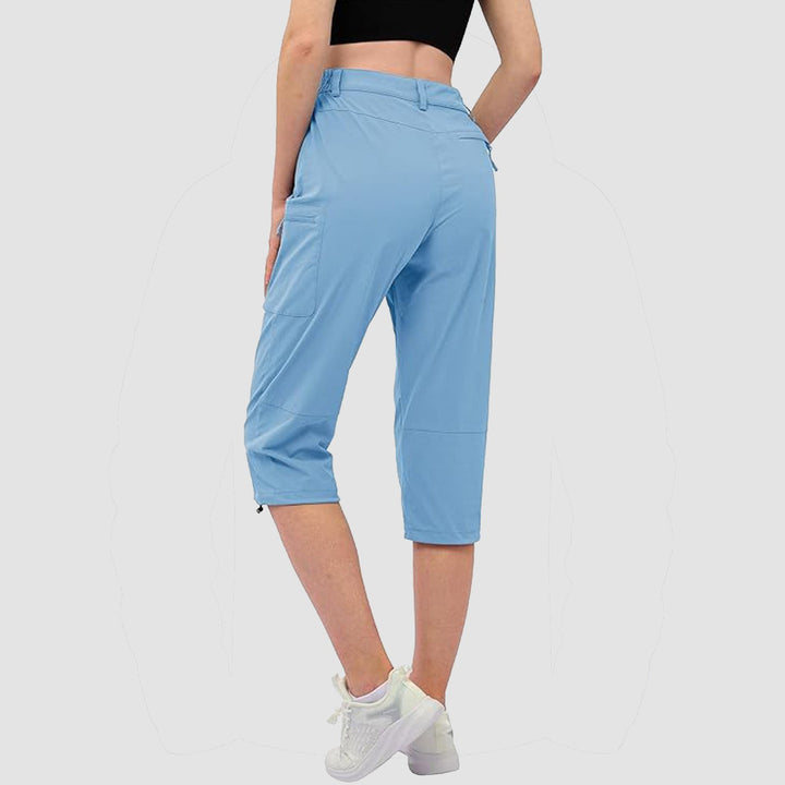 Claire l Water-Resistant Hiking Capri