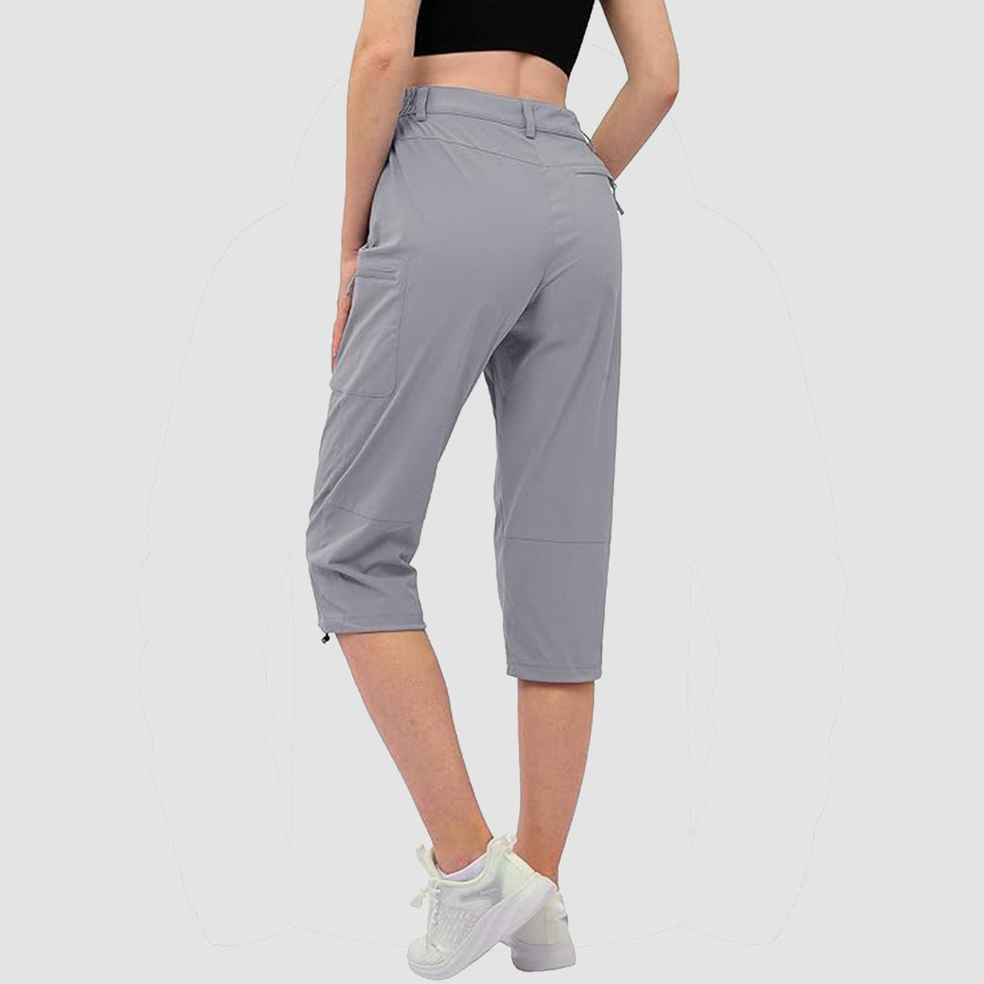 Claire l Water-Resistant Hiking Capri