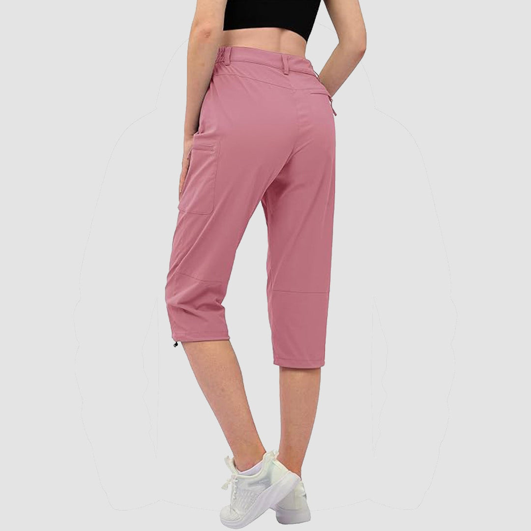 Claire l Water-Resistant Hiking Capri