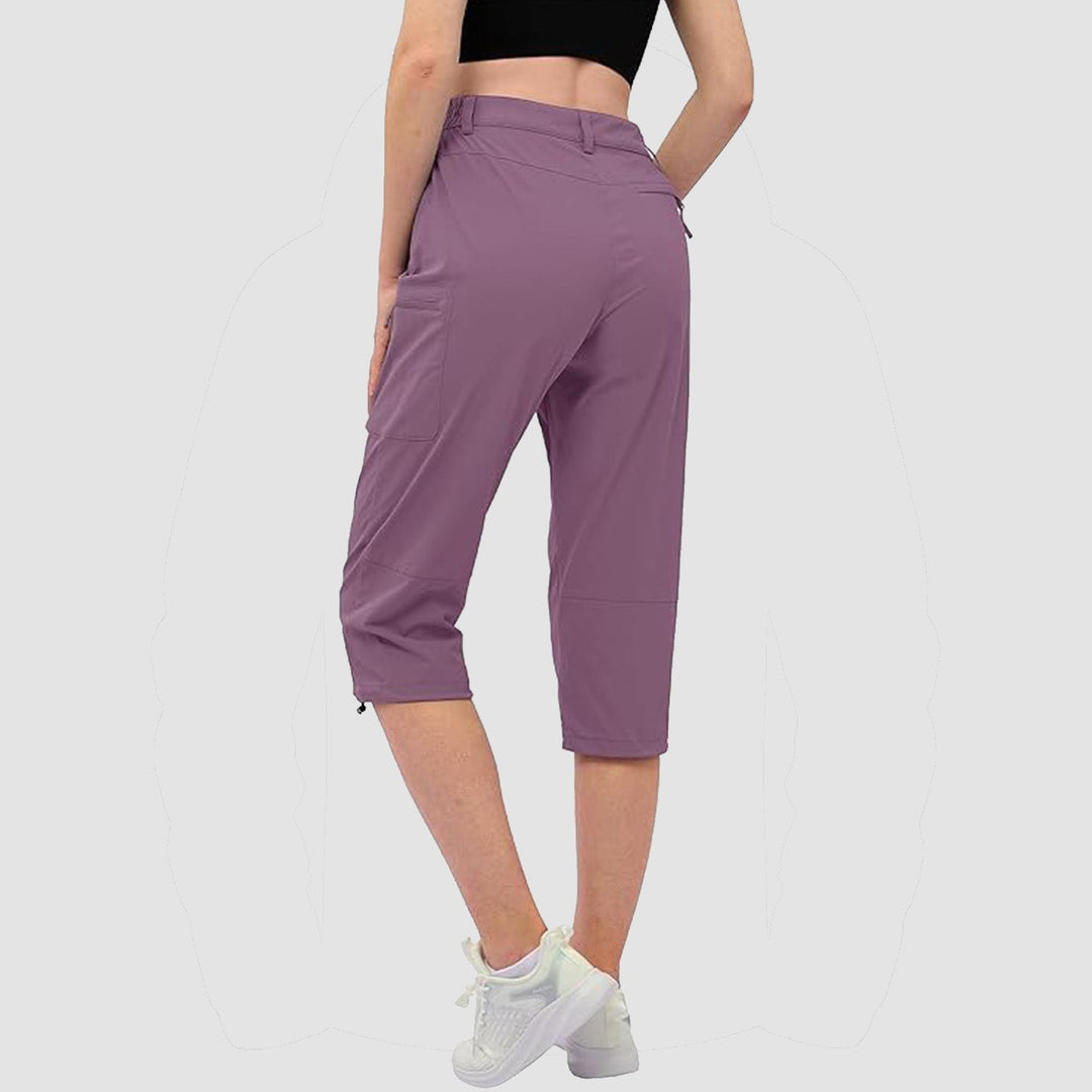 Claire l Water-Resistant Hiking Capri