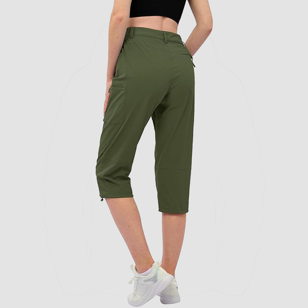Claire l Water-Resistant Hiking Capri
