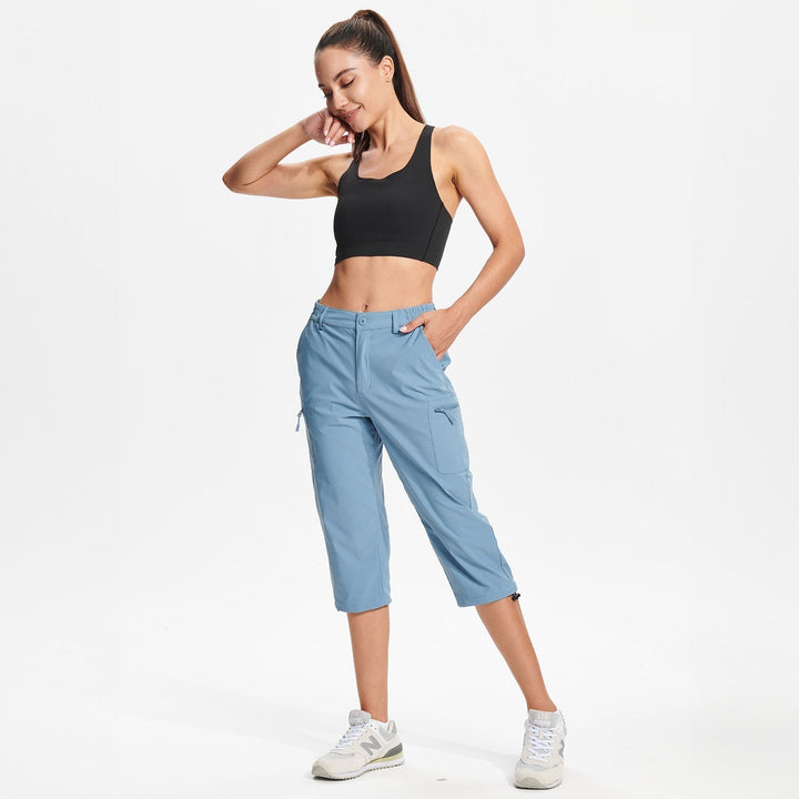 Claire l Water-Resistant Hiking Capri