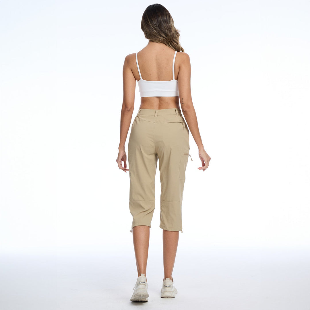 Claire l Water-Resistant Hiking Capri