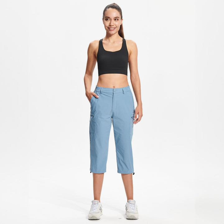 Claire l Water-Resistant Hiking Capri
