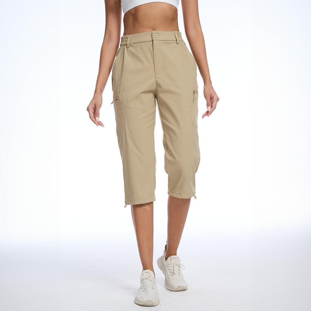 Claire l Water-Resistant Hiking Capri