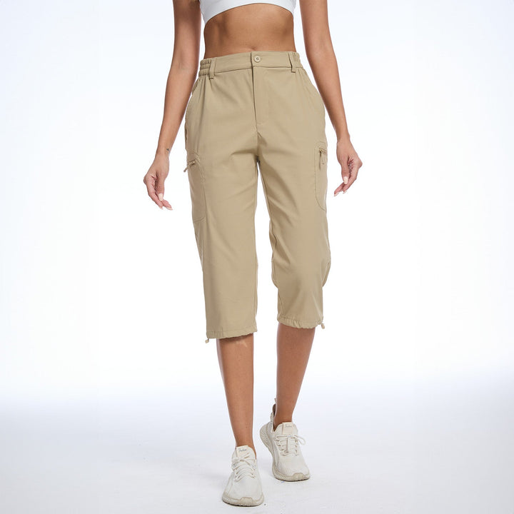 Claire l Water-Resistant Hiking Capri