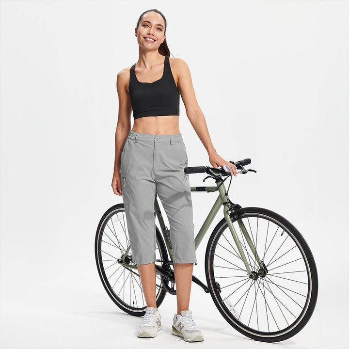 Claire l Water-Resistant Hiking Capri